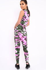 Pink Camo Lounge Wear Set - Hayda