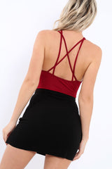 Black Frill Mini Skirt - Pippa