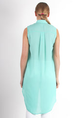 Poppy Green Long Shirt