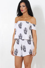 Lara White Off The Shoulder Two Piece