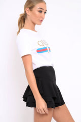 White Queen Slogan T-shirt - Chenise