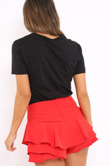 Black Liberte Slogan T-shirt - Eleanor