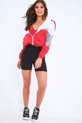 Red Slinky Plunge Bralet - Bobbi