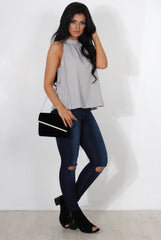 Francis Grey High Neck Top