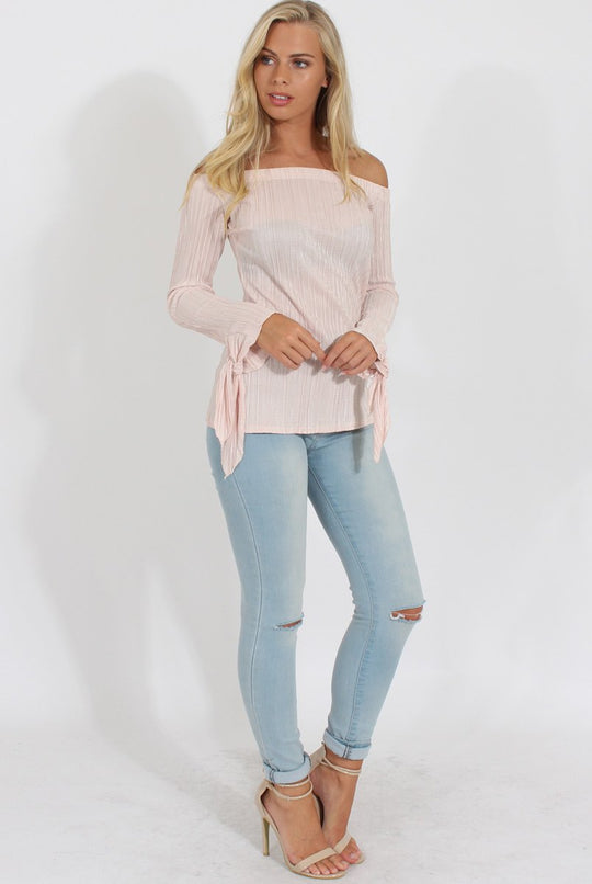 Light Acid Ripped Knee Skinny Jeans - Revon