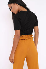 Black Reveur Slogan T-shirt - Caty