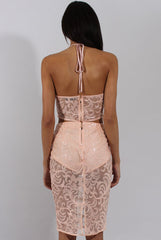 Pink Sequin Co-ord - Rihanna