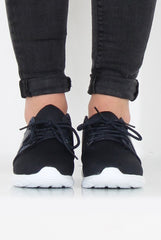 Navy Glitter Trainer - Rio