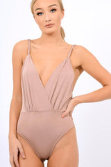 Rose Cross Front Bodysuit - Tarren