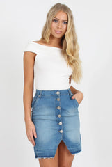 Light blue Denim Skirt - Robyn