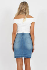 Light blue Denim Skirt - Robyn