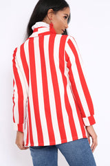 Red Stripe Blazer - Rockie