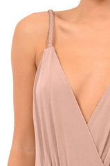 Rose Cross Front Bodysuit - Tarren