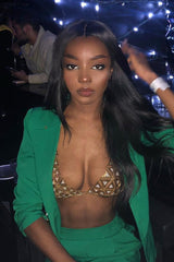 Green Blazer and Trousers Co-Ord - Rossie