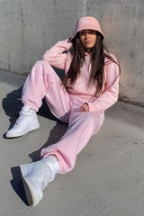 Pink Oversized Joggers - Erica