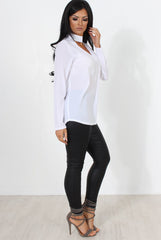 Sage White V Front Top