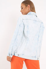 Light wash Denim Jacket - Samaira