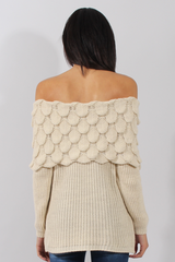 Cream Layer Jumper- Sammie