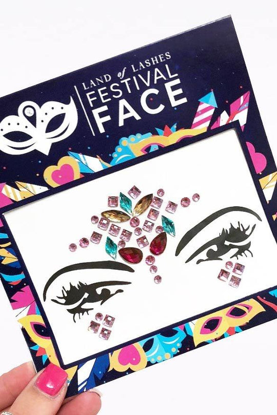 Land Of Lashes Rainbow Festival Face Jewels