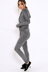 Silver Metallic Tracksuit - Sinead