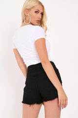 White Capricorn Star Sign T-Shirt - Adalee