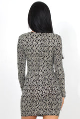 Talon Gold Glitter Bodycon Dress