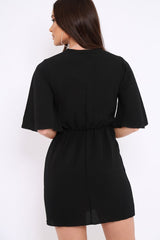 Black Bow Tie Dress - Teagan