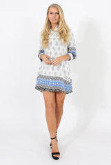 Blue Print Shirt - Tegan