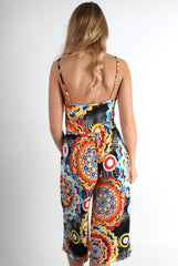 Theo Spiral Culotte Playsuit