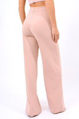 Rose High Waist Flare Trousers -Tisha