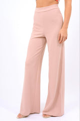 Rose High Waist Flare Trousers -Tisha
