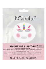 Nails Inc. INC.redible Sparkle Like A Unicorn Illuminating Sheet Mask
