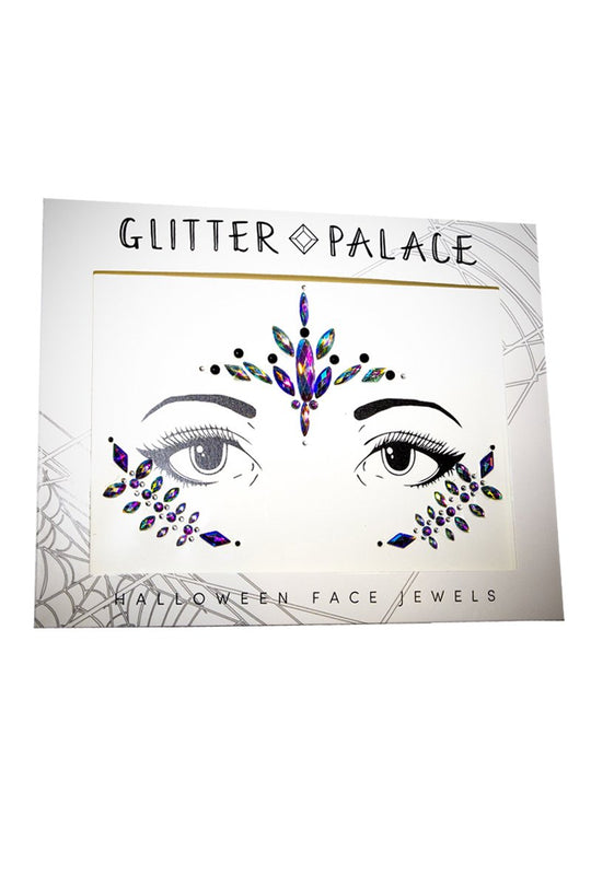 Glitter Palace All In One Face Jewels - Maleficent