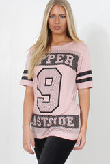 Vixon Nude Slogan Tshirt