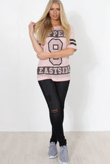 Vixon Nude Slogan Tshirt