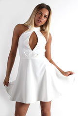 Dori White Cut Out Dress