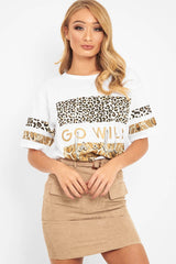 Beige Corduroy Belted Skirt - Alaysia