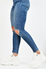 White Two Tone Extreme Sole Chunky Trainers - Miara