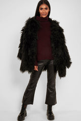 Wine Ottoman Rib Roll Neck Jumper - Renee