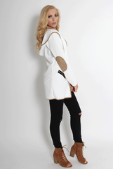Lydia White Hooded Jacket