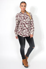 Cassidy Floral Print Shirt